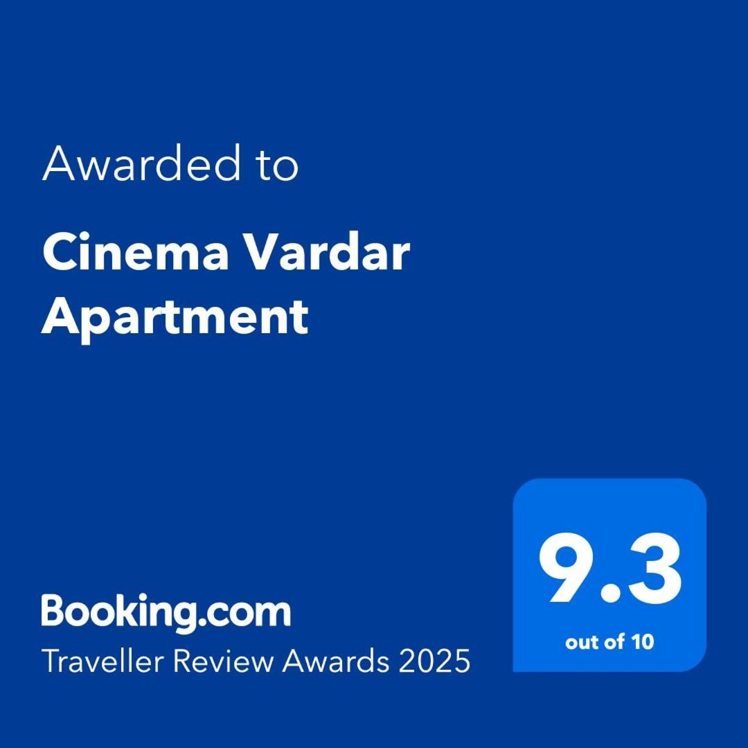 Cinema Vardar Apartment Skopje Exteriér fotografie